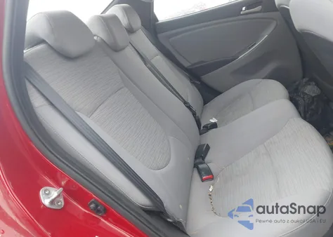 2017 Hyundai Accent Value Edition z USA, uszkodzony, nr VIN KMHCT4AE2HU373711